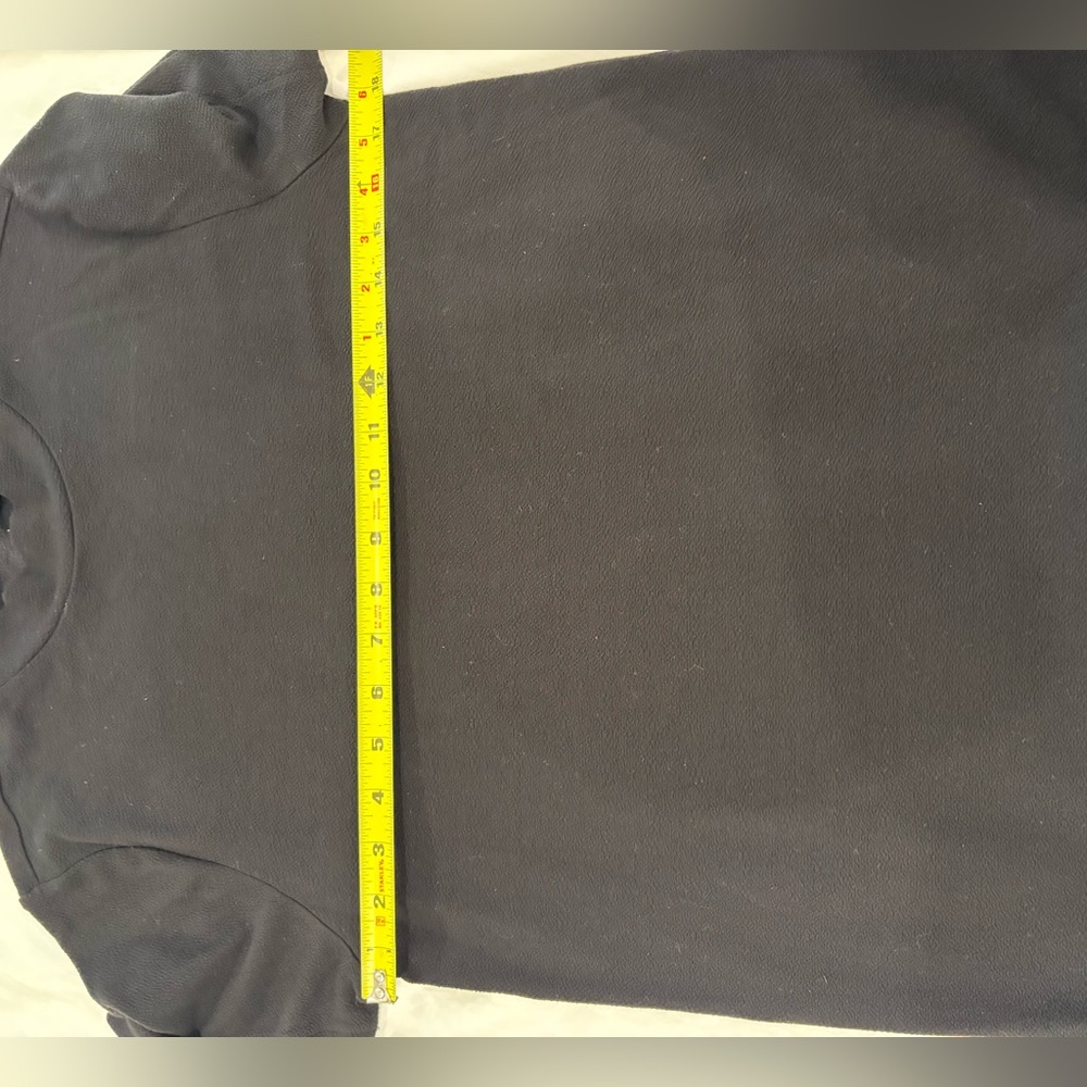 Reitmans Black Short Sleeve High Neck Tee Size XL - Picture 5 of 8